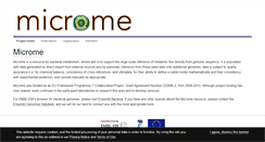 Desktop Screenshot of microme.eu
